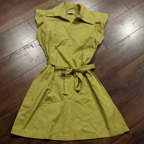 Hug Dresses & Skirts - Chartreuse Hug dress